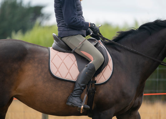 Rose Gold Glitter GP Saddle Pad