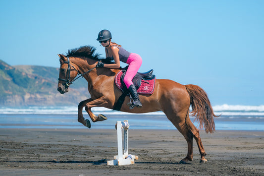 "Merlot" Burgundy Suede Jump Pad
