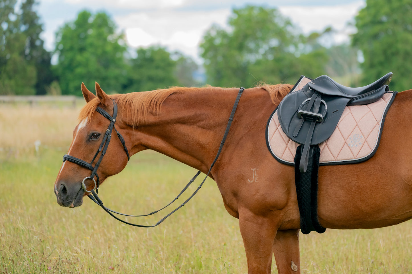 Rose Gold Glitter GP Saddle Pad