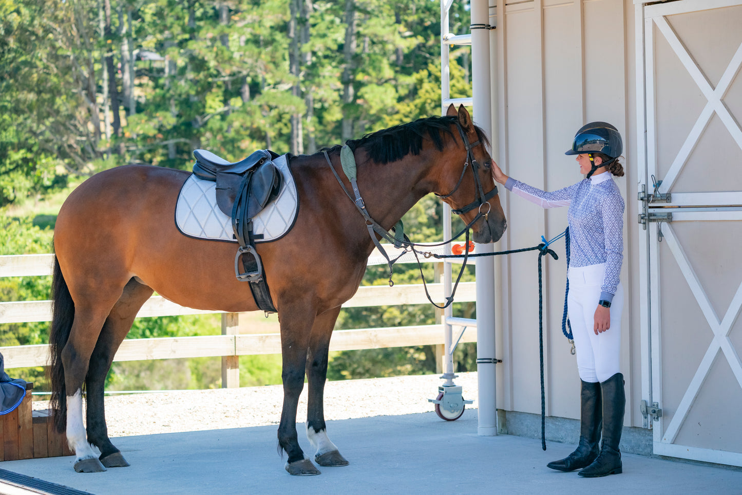 Silver Glitter Saddle Pads - Jump, GP, and Dressage cuts