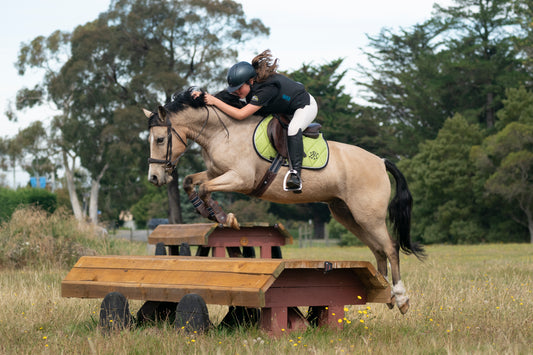Avocado Green Glitter GP Saddle Pad