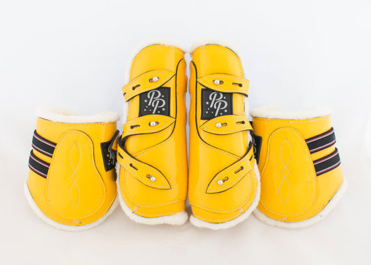 SECONDS Open Front Boots - Set of Four