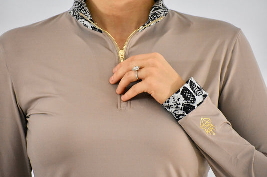 Taupe Snake Baselayer