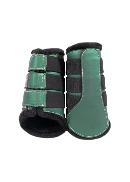 Black Fleece Brushing Boots