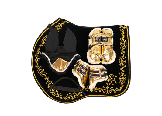Black Velvet Baroque Jump Set