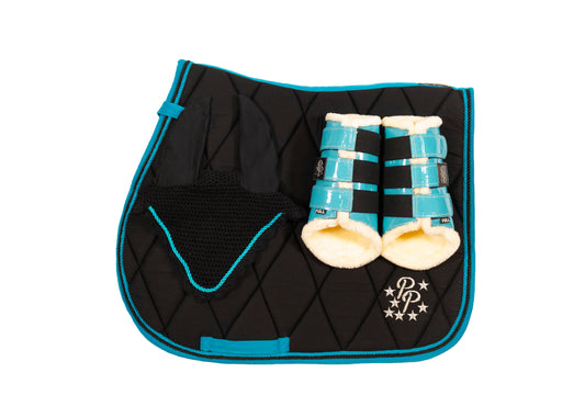 Black/Turquoise GP Set