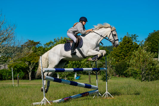 Navy Glitter GP Saddle Pad