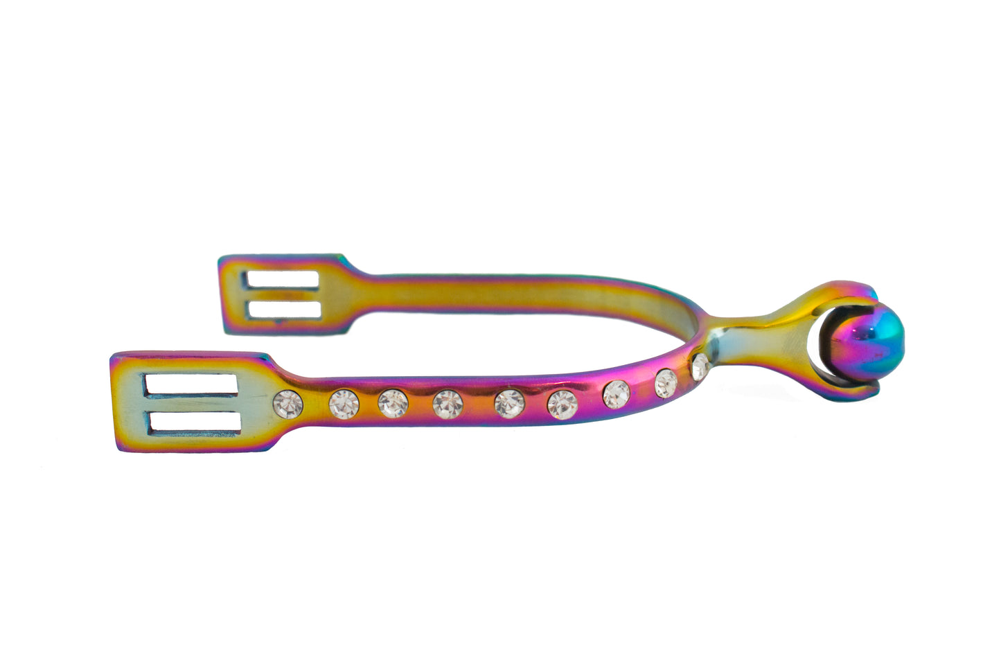 Rainbow Crystal Rollerball Spurs