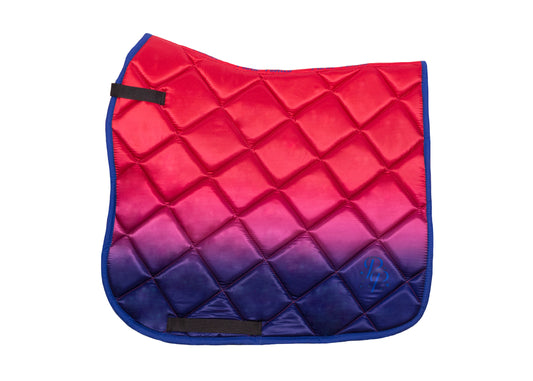 Dawn Ombré Saddle Pads - Jump and Dressage cuts