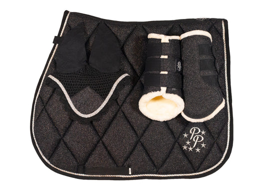 Black Glitter GP Set