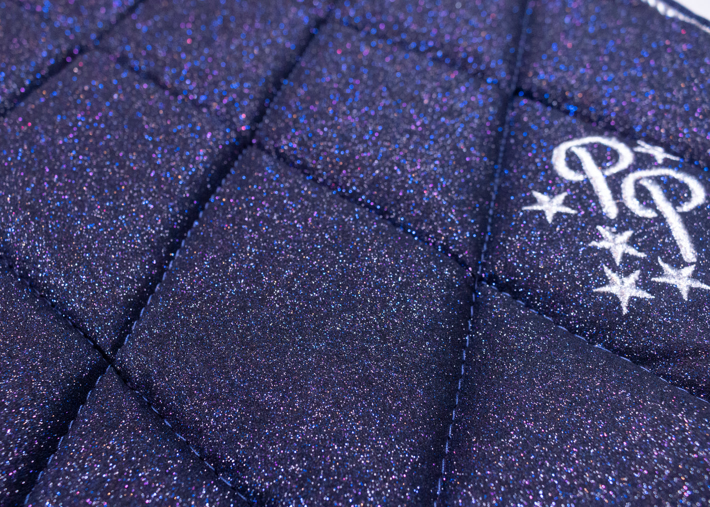 Navy Glitter GP Saddle Pad
