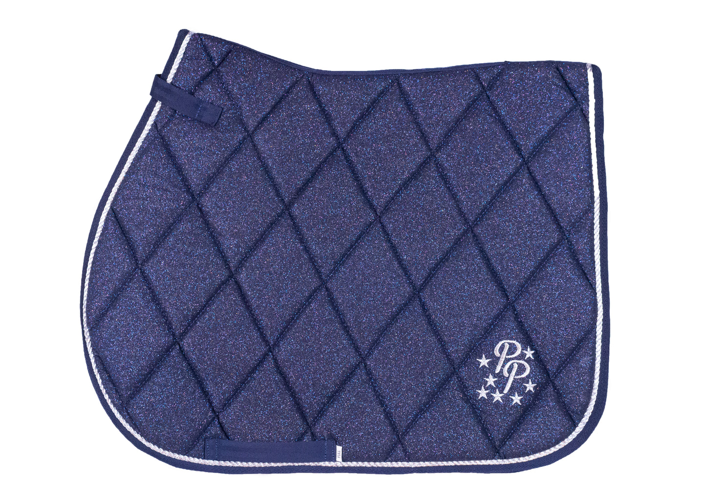 Navy Glitter GP Saddle Pad