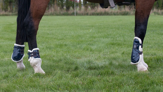 Mini Horse Open Front Boots
