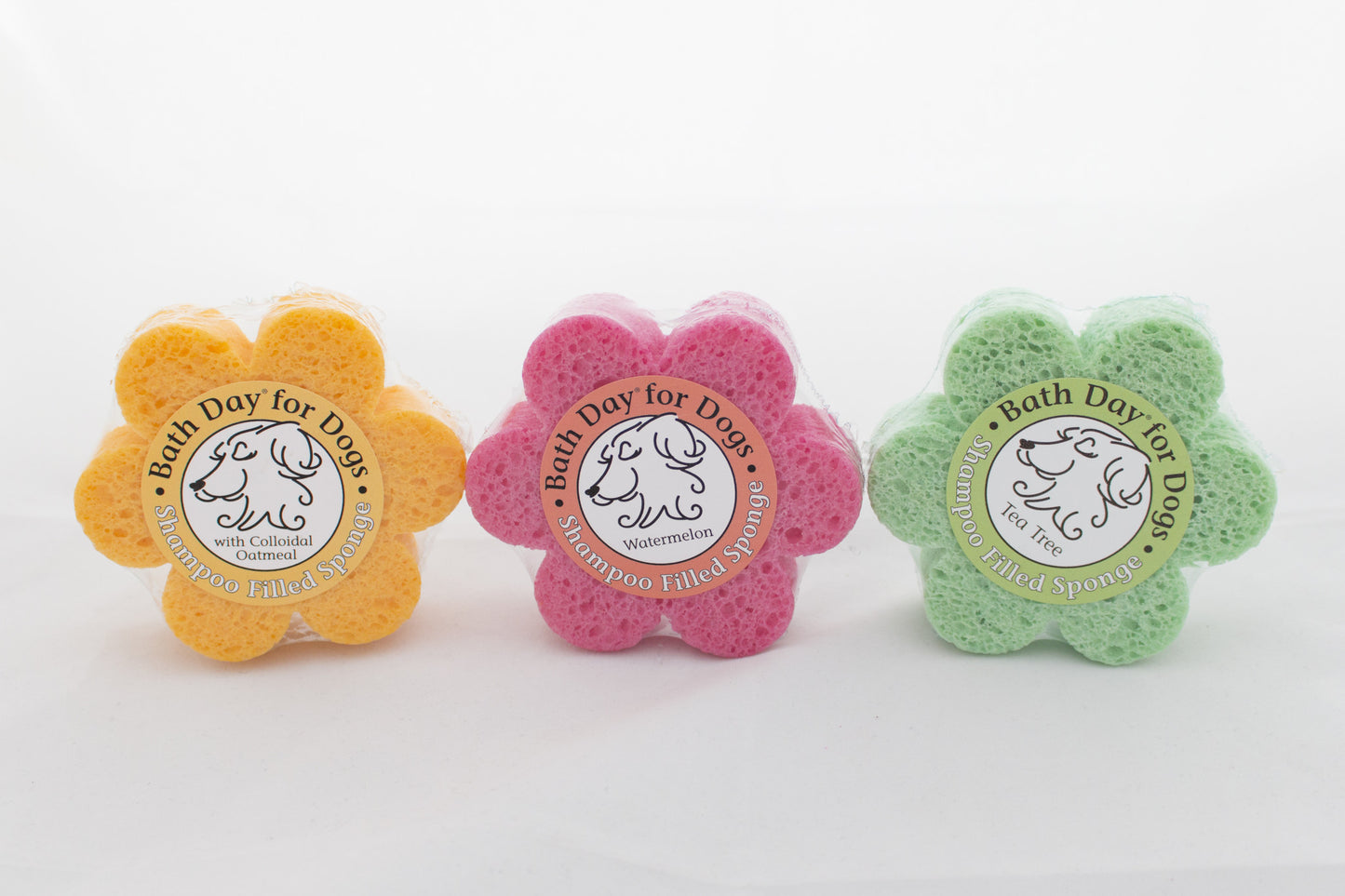 Mrs Conn's for Dogs - Shampoo filled sponges