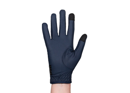 Navy Crystal Touchscreen Friendly Gloves