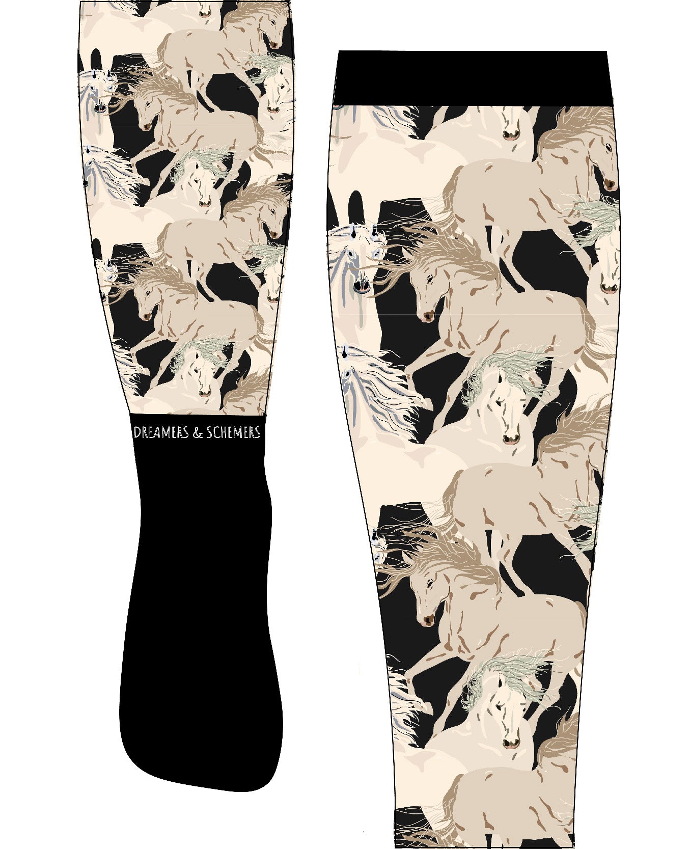 Stirrup Trouble - Dreamers and Schemers Socks