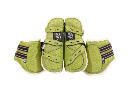 SECONDS Open Front Boots - Set of Four