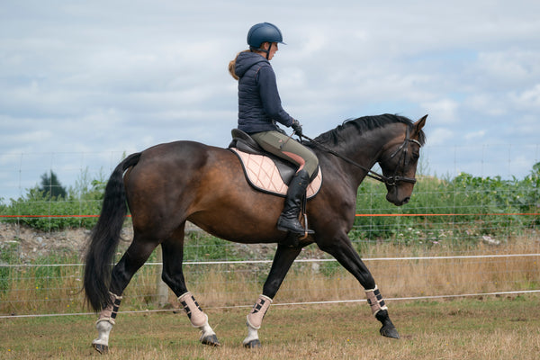 Rose Gold Glitter GP Saddle Pad