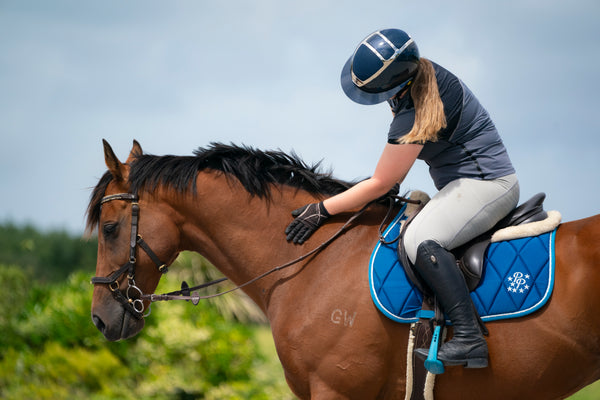 Topaz/Turquoise Saddle Pads - Jump, GP, and Dressage cuts
