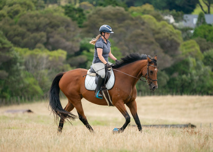 Silver Glitter Saddle Pads - Jump, GP, and Dressage cuts
