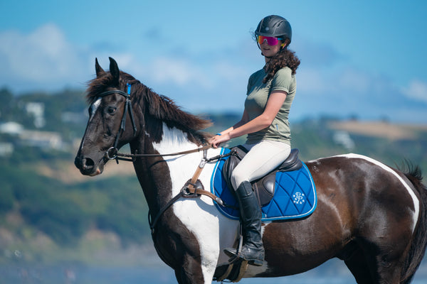 Topaz/Turquoise Saddle Pads - Jump, GP, and Dressage cuts