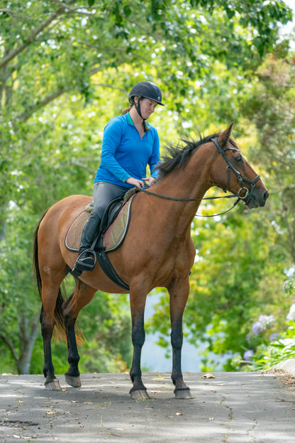 Aurora Colour Changing Saddle Pads - Jump, GP, and Dressage cuts
