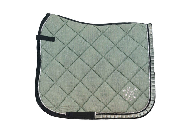 Limited Edition Sage Ruffles Dressage Pad