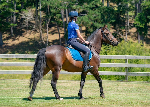 Topaz/Turquoise Saddle Pads - Jump, GP, and Dressage cuts