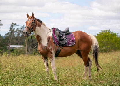 Galaxy Colour Changing Saddle Pads - Jump, GP, and Dressage cuts