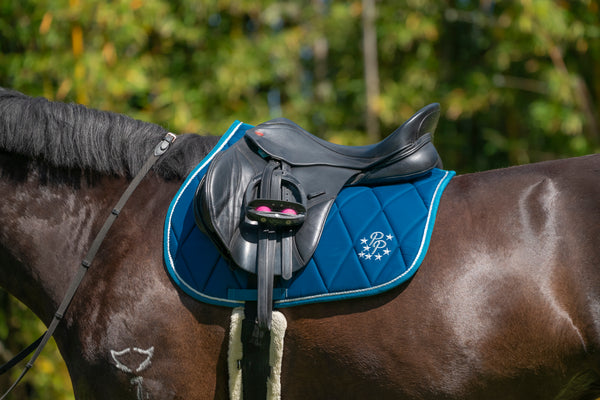 Topaz/Turquoise Saddle Pads - Jump, GP, and Dressage cuts