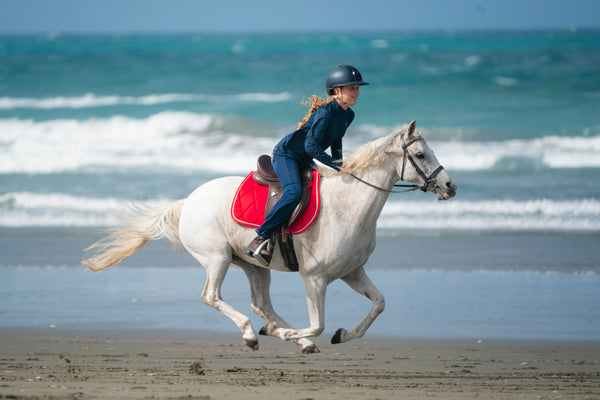 Cherry Red Saddle Pads - Jump, GP, and Dressage cuts