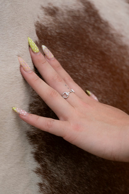 "Snaffle" Sterling Silver Ring