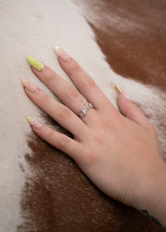 "Snaffle" Sterling Silver Ring