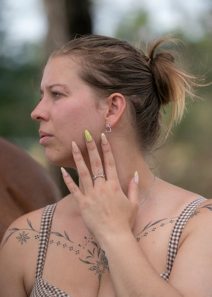 "Snaffle" Sterling Silver Ring