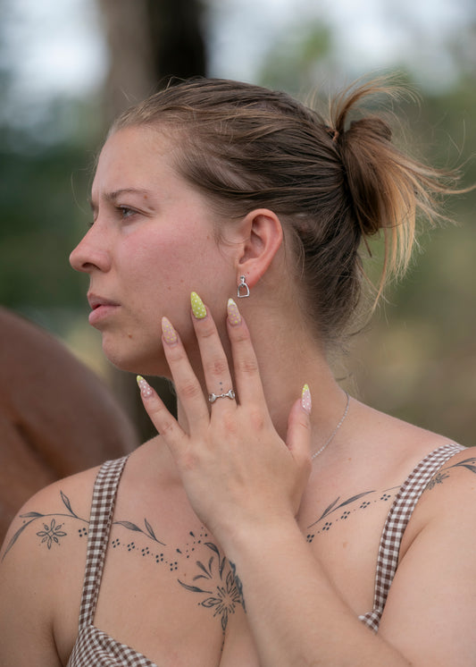 "Snaffle" Sterling Silver Ring
