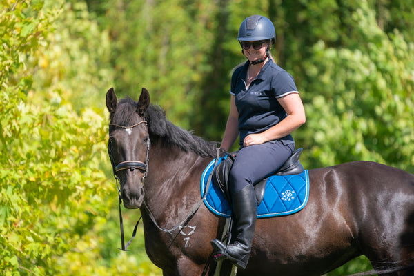 Topaz/Turquoise Saddle Pads - Jump, GP, and Dressage cuts