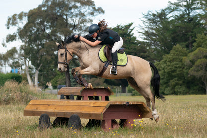 Avocado Green Glitter GP Saddle Pad
