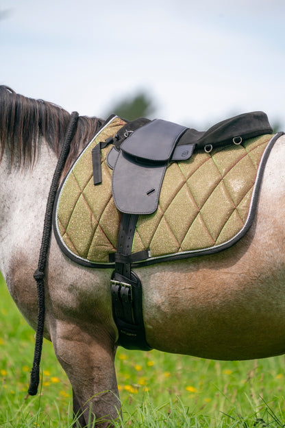 Aurora Colour Changing Saddle Pads - Jump, GP, and Dressage cuts