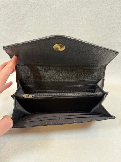 SAMPLE Hand Tooled Cow Hide Wallet