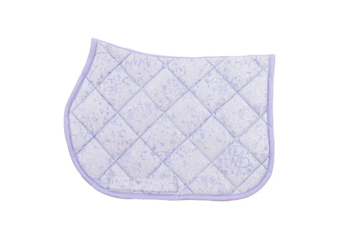 Handmade Light Lavender Shimmer Small Pony Size GP Saddle Pad