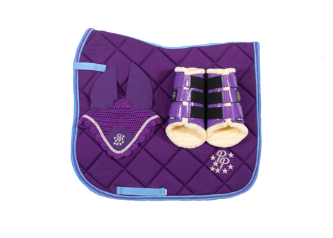 Hydrangea Purple Dressage Set