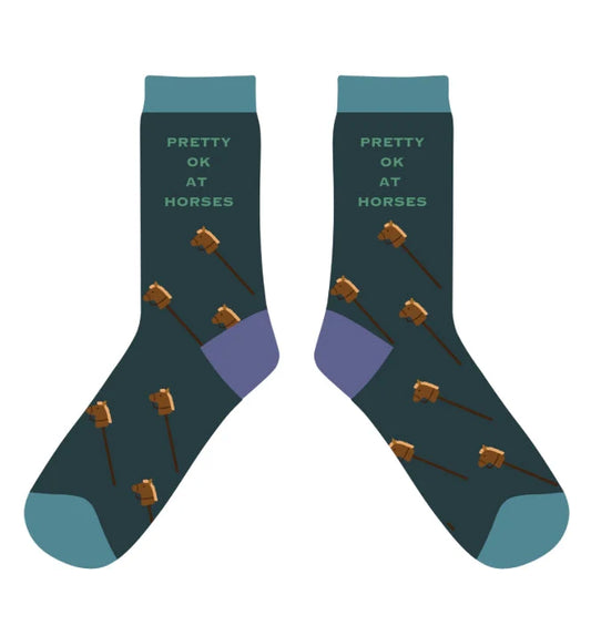 Pretty OK At Horses Socks