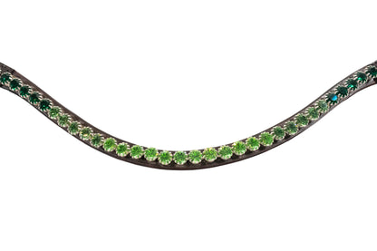 Ombre Coloured Premium Bling Browbands