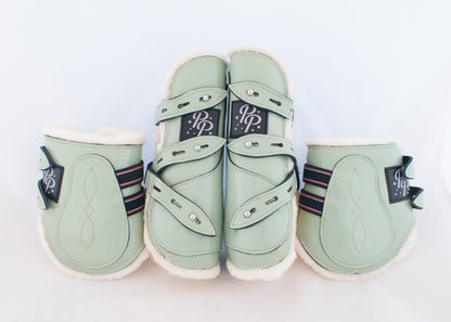 SECONDS Open Front Boots - Set of Four