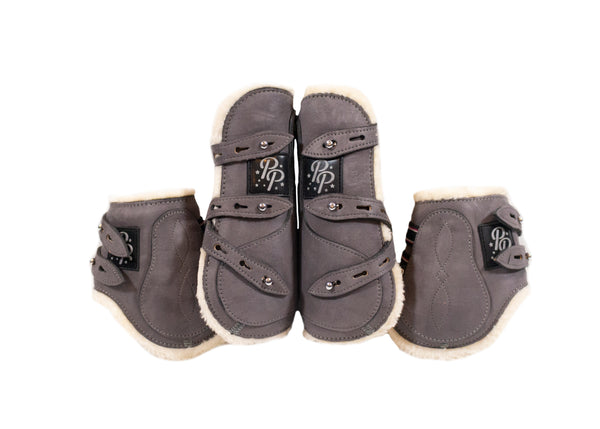 SECONDS Open Front Boots - Set of Four