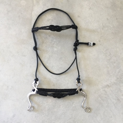 Celtic Dragon Bitless Bridle