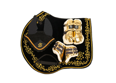 Black Velvet Baroque Jump Set