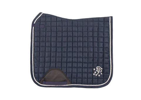 "Curacao" Navy Suede Dressage Pad