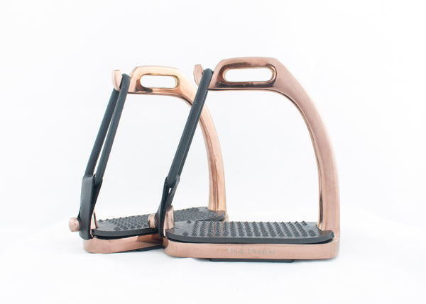 CLEARANCE Electro-plated Peacock Stirrups