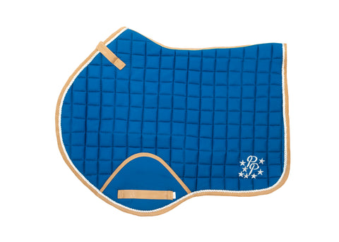Topaz/Gold Saddle Pads - Jump, GP, and Dressage cuts